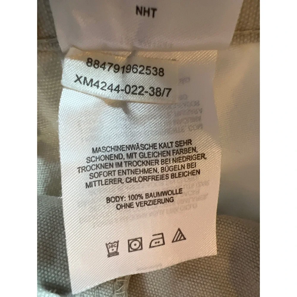Columbia Mens Fossil Beige Cotton Canvas Cargo Shorts 38 XM4244-022 7 Inseam